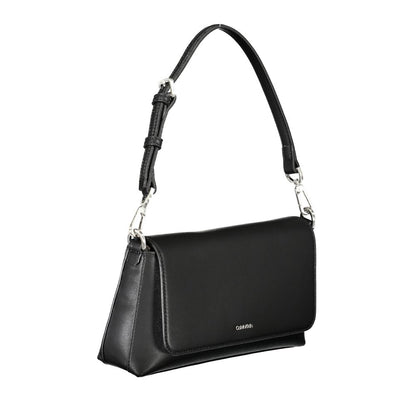 Calvin Klein Black Polyester Handbag