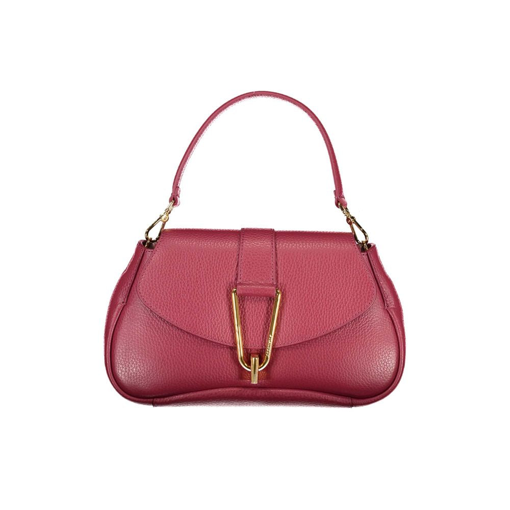 Bolso de mano de piel roja Coccinelle