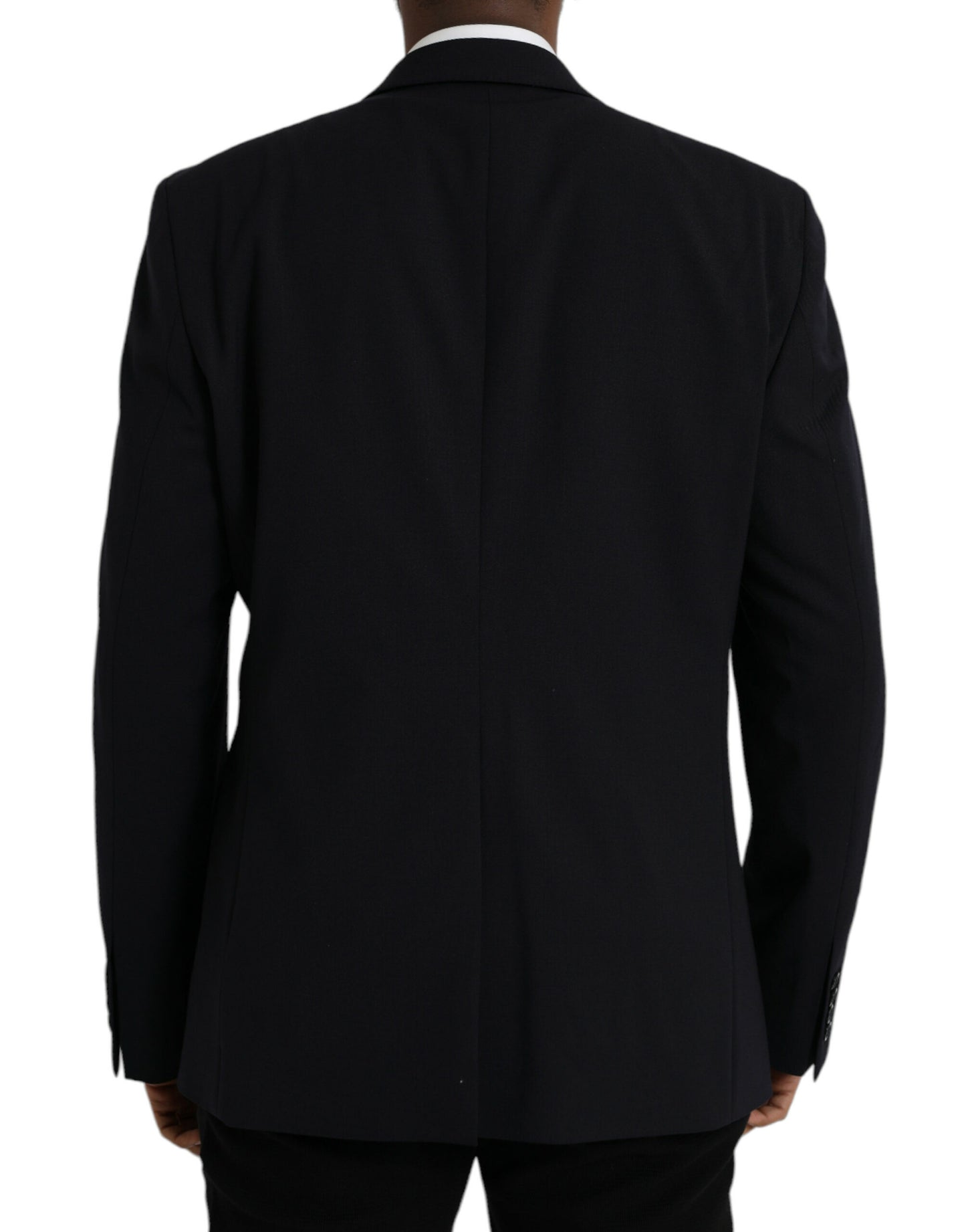 Dolce &amp; Gabbana Black MARTINI Single Breasted Coat Blazer