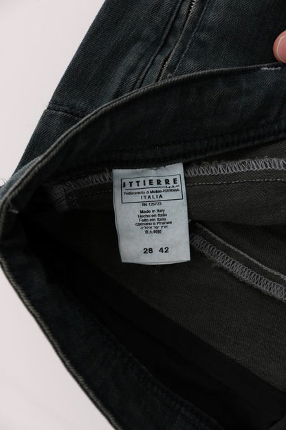 Kostym National Chic Superslim Grå bomullsjeans