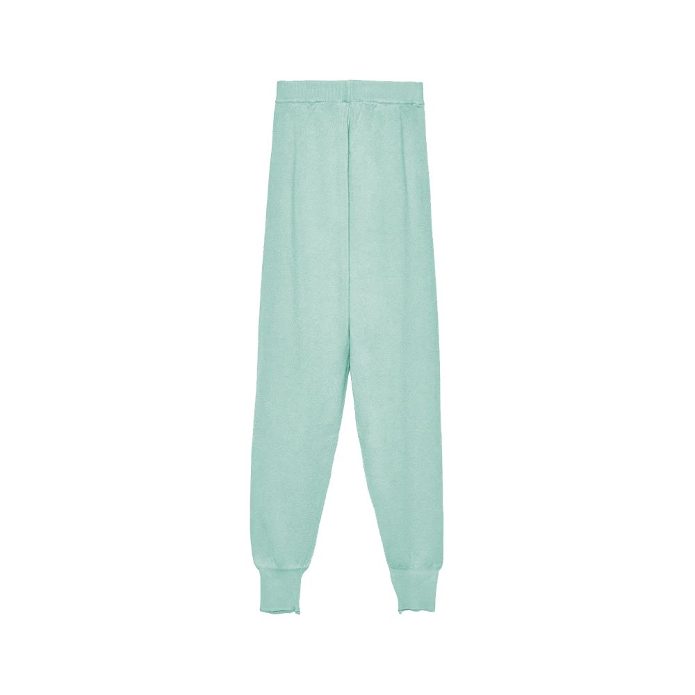 Pantalones de chándal de mezcla de lana verde menta Hinnominate