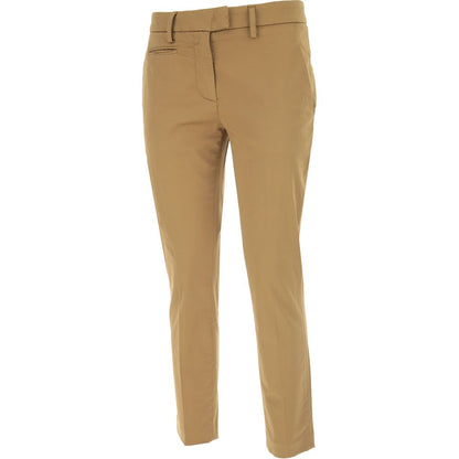 Dondup Brown Cotton Women's Trouser