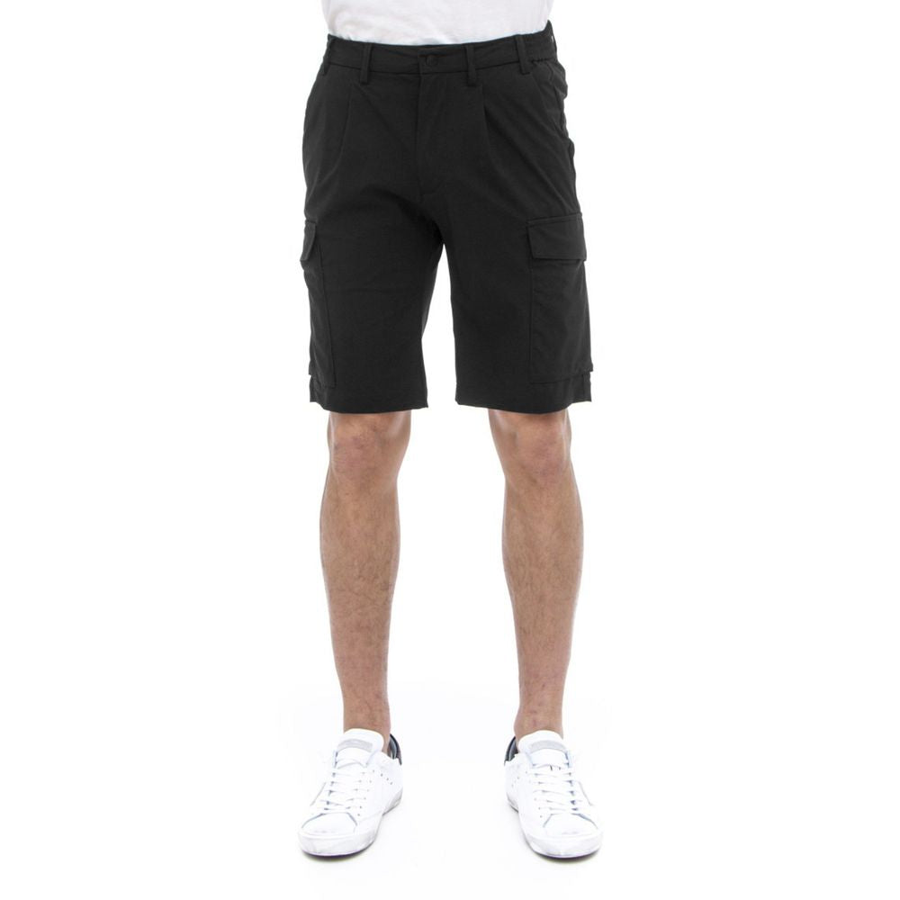 Människor av Shibuya Elegant Urban Stretch Bermuda Shorts