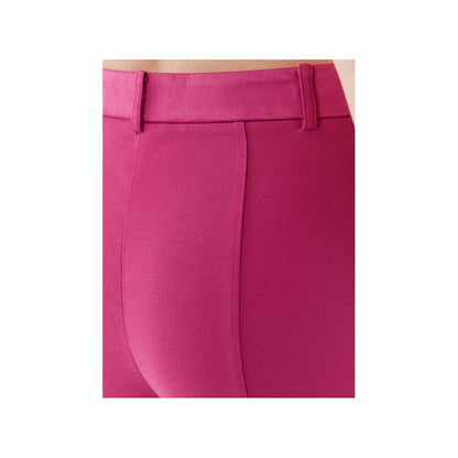 Patrizia Pepe Pantalón Palazzo Elegante Fucsia