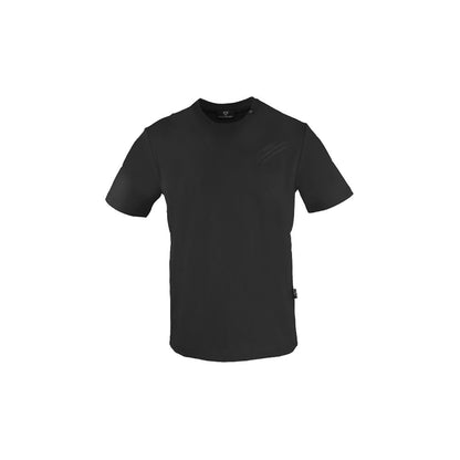 Plein Sport Elegant T-shirt i bomull med Signature Scratch Logo