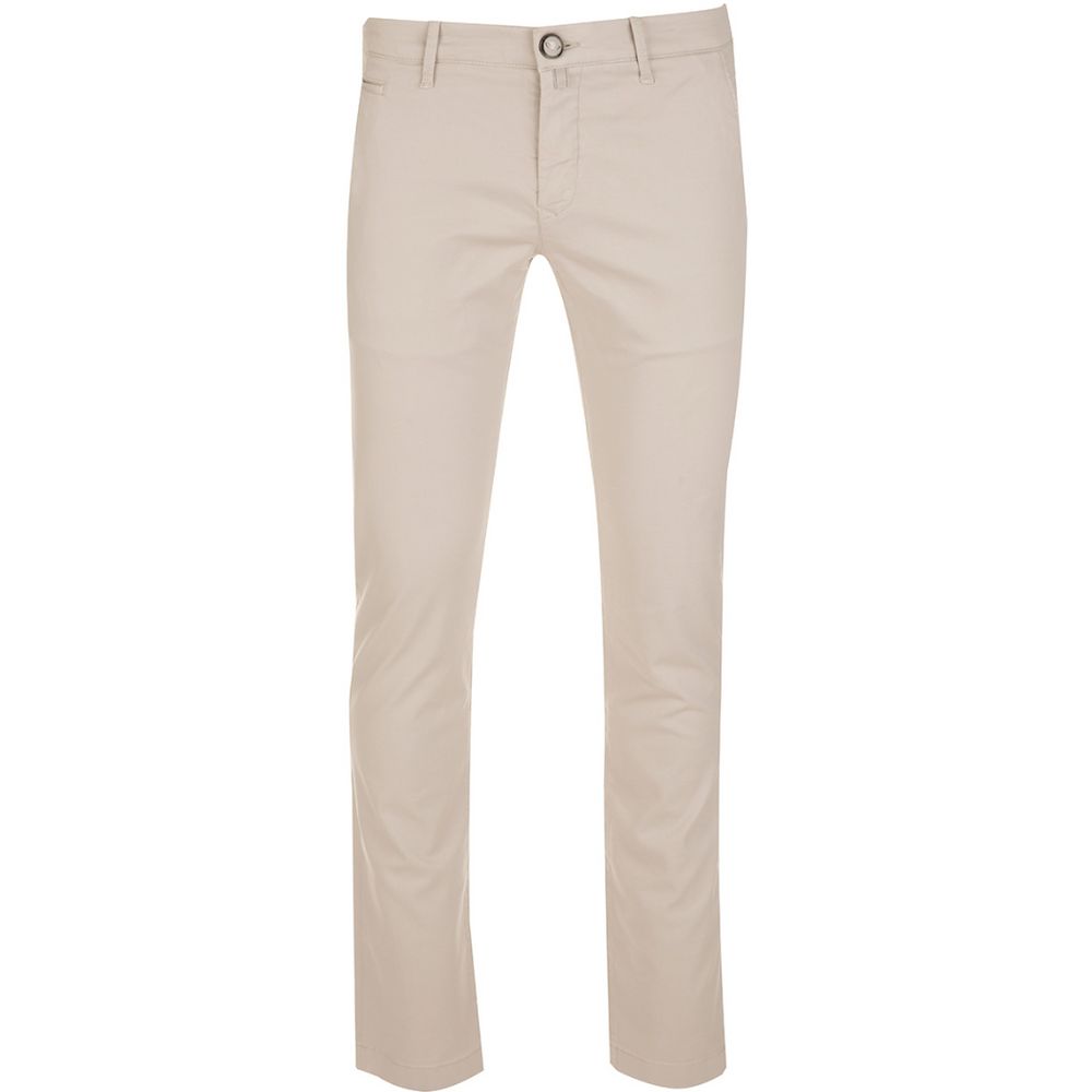 Jacob Cohen Beige Chinobyxa i bomull – Slim Fit Elegance