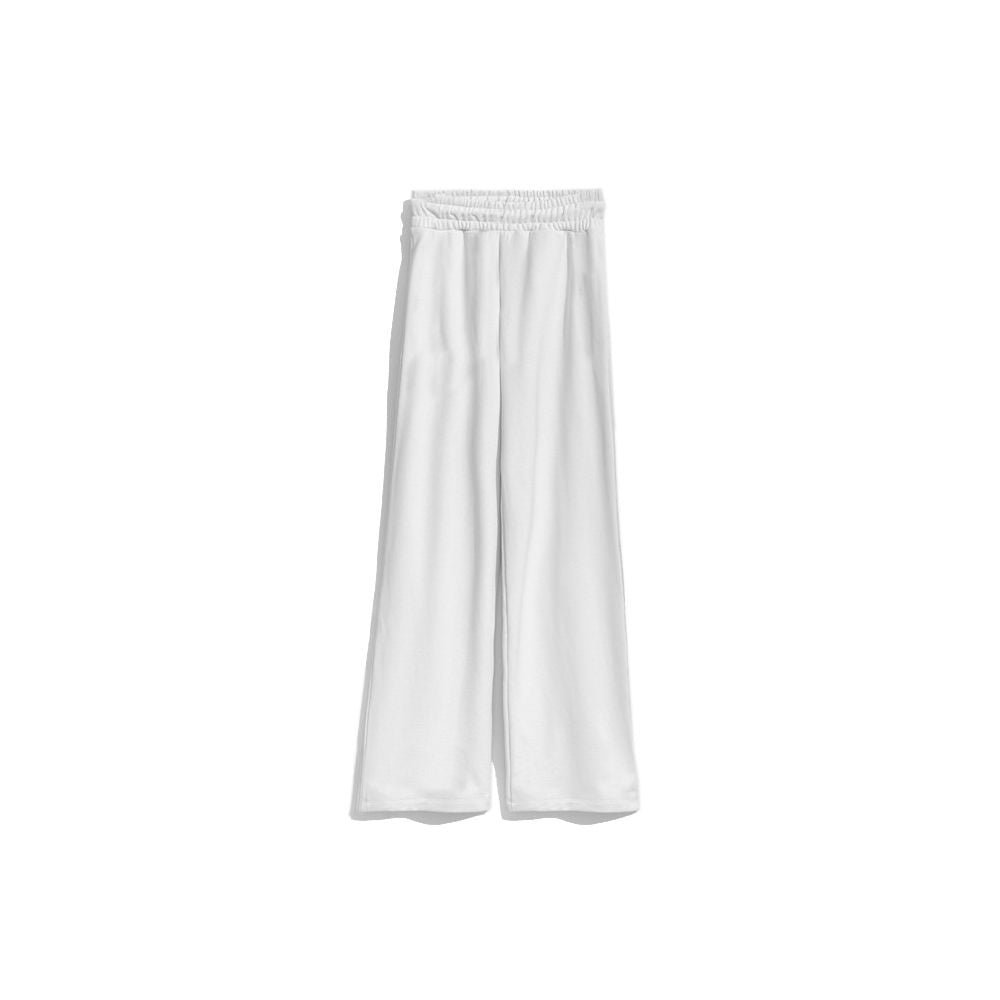 Pantalones deportivos blancos con el logo elegante de Comme Des Fuckdown