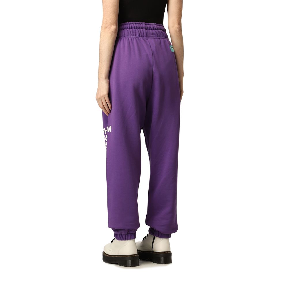 Pantalón de algodón morado para mujer de la industria farmacéutica