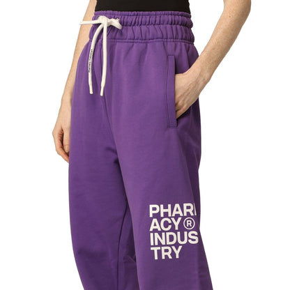 Pantalón de algodón morado para mujer de la industria farmacéutica