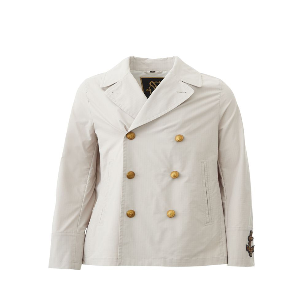 Sealup Pristine White Polyester Jacket