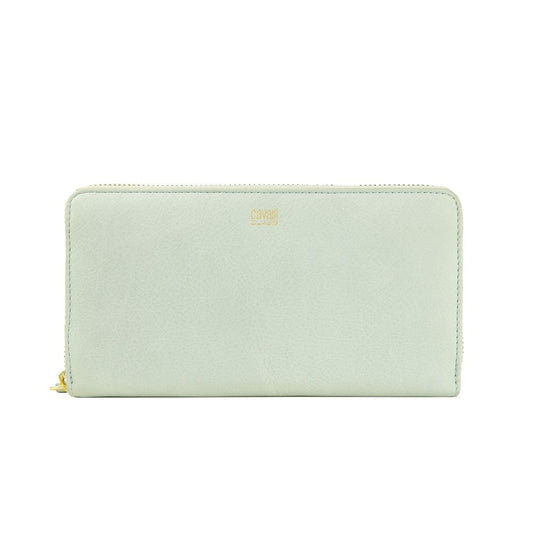 Cartera de mujer Cavalli Class de piel de becerro gris