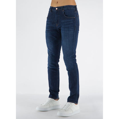 Don The Fuller Blue Cotton herrjeans