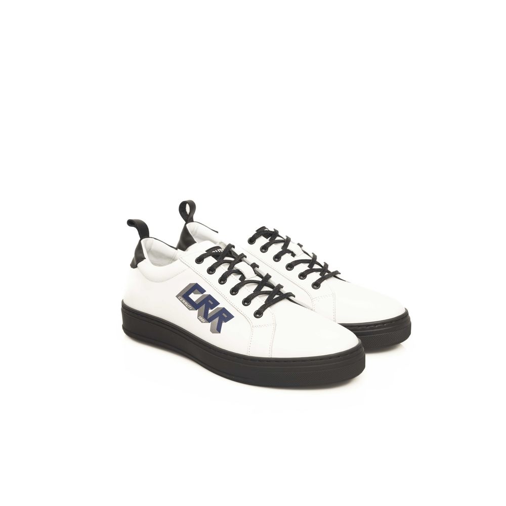 Zapatillas Cerruti 1881 de piel blanca para hombre