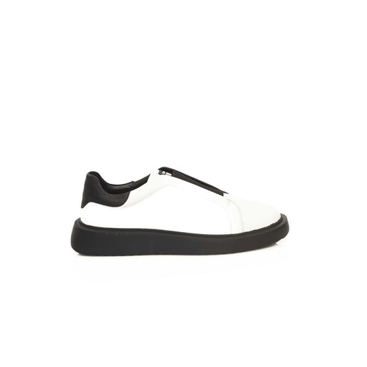 Zapatillas Cerruti 1881 de piel blanca para hombre