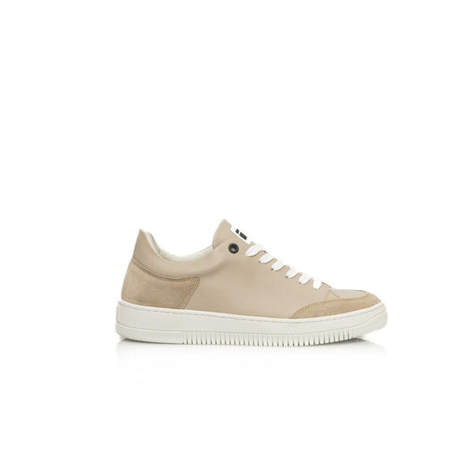 Zapatillas Cerruti 1881 de piel beige para mujer