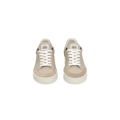 Zapatillas Cerruti 1881 de piel beige para mujer