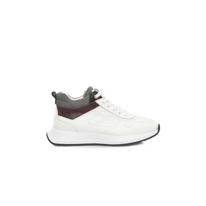 Zapatillas Cerruti 1881 de piel blanca para mujer