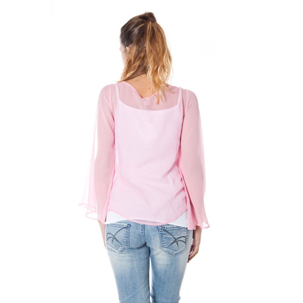 Camisetas y blusas de seda rosa de Phard