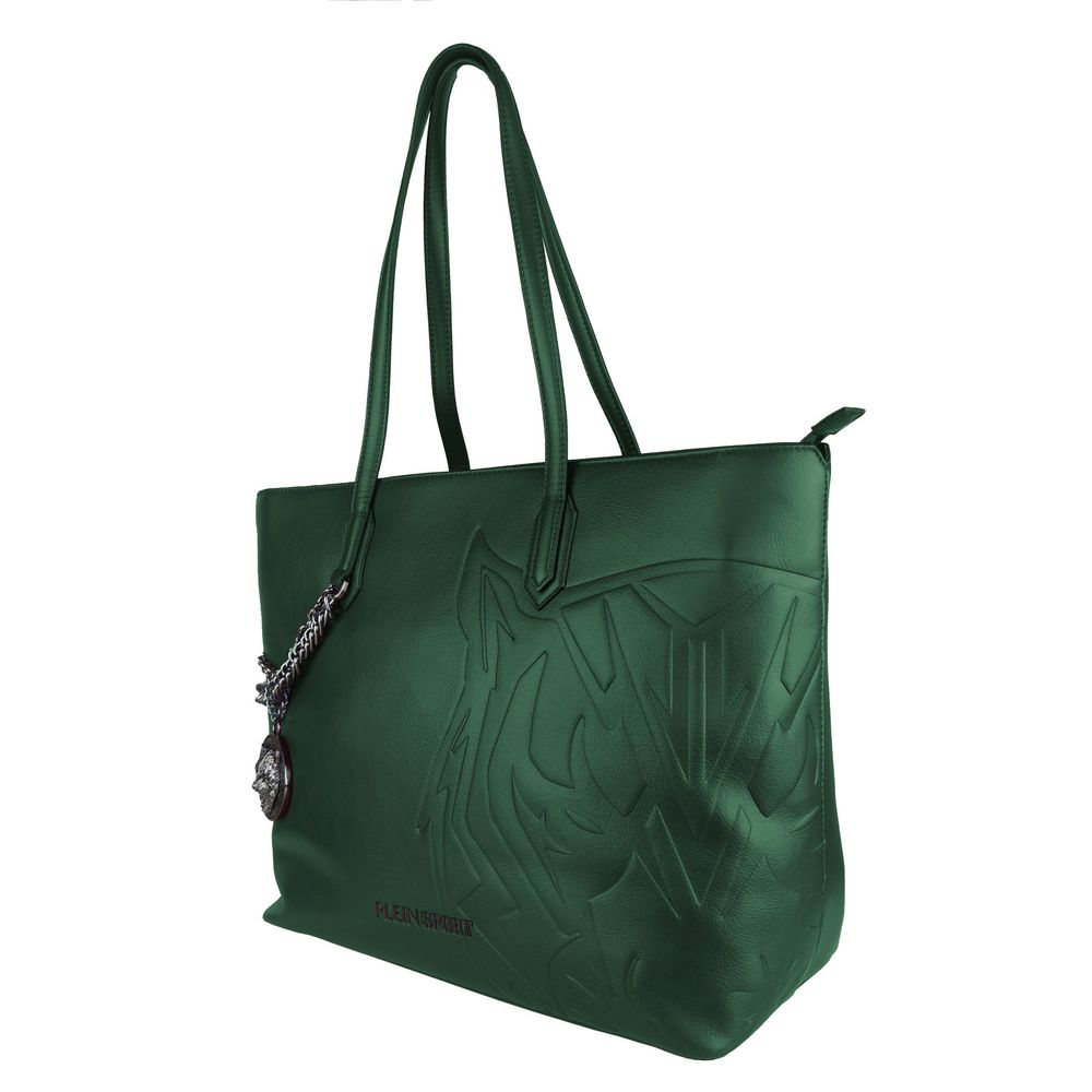 Bolso de hombro verde Plein Sport