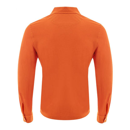 Gran Sasso Elegant Orange Cotton Polo for Men