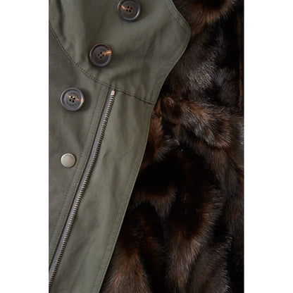 Chaqueta militar elegante de algodón Lardini para hombre