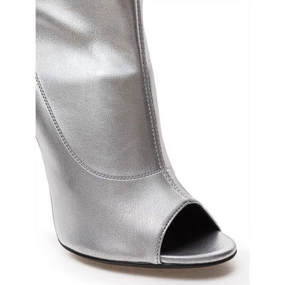 Giuseppe Zanotti Silver Läderstövel