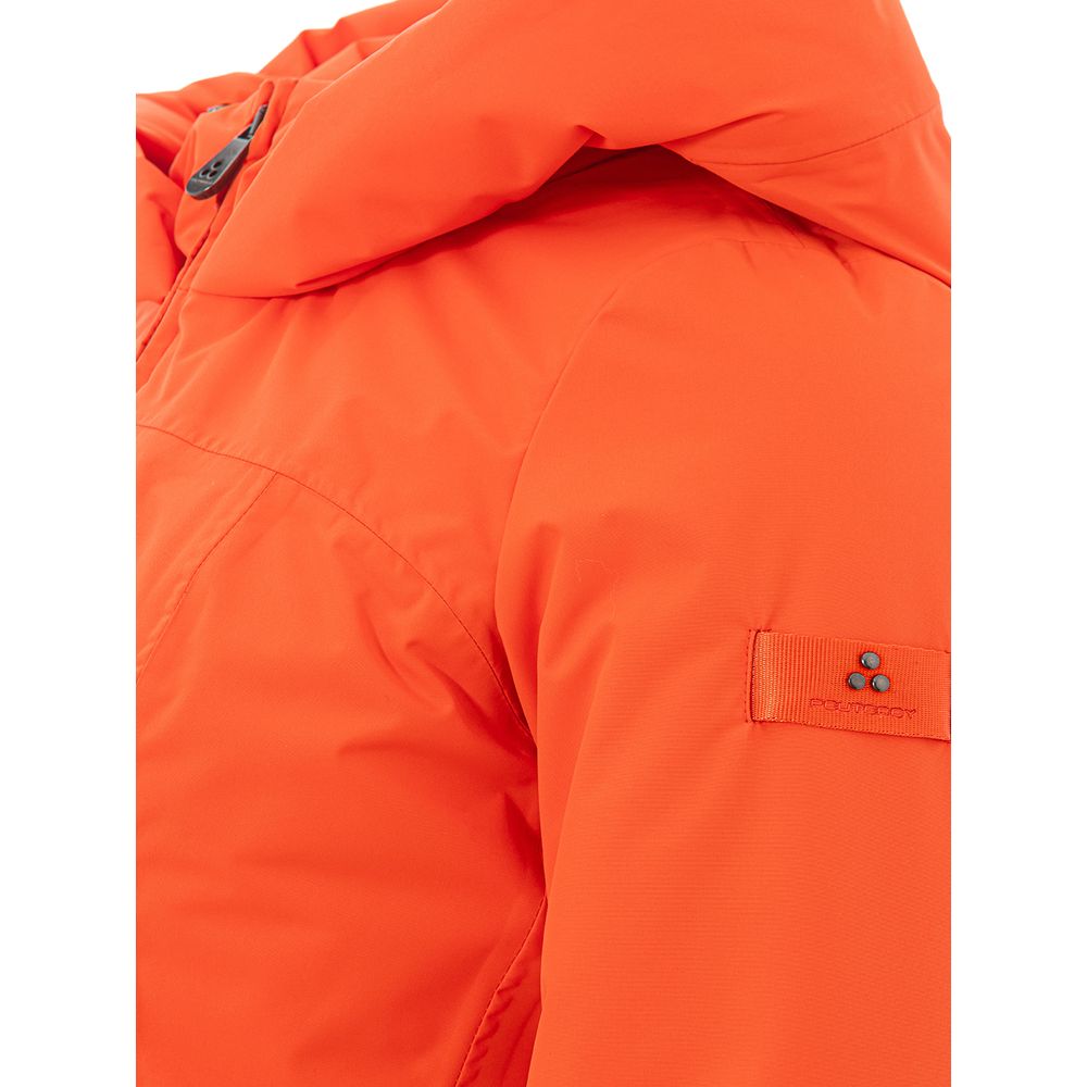 Chaqueta elegante de poliéster color naranja Peuterey para mujer