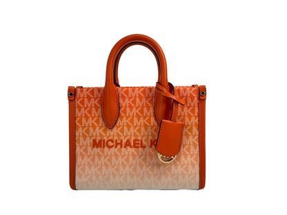 Michael Kors Mirella XS Läder Top Zip Shopper Tote Bag