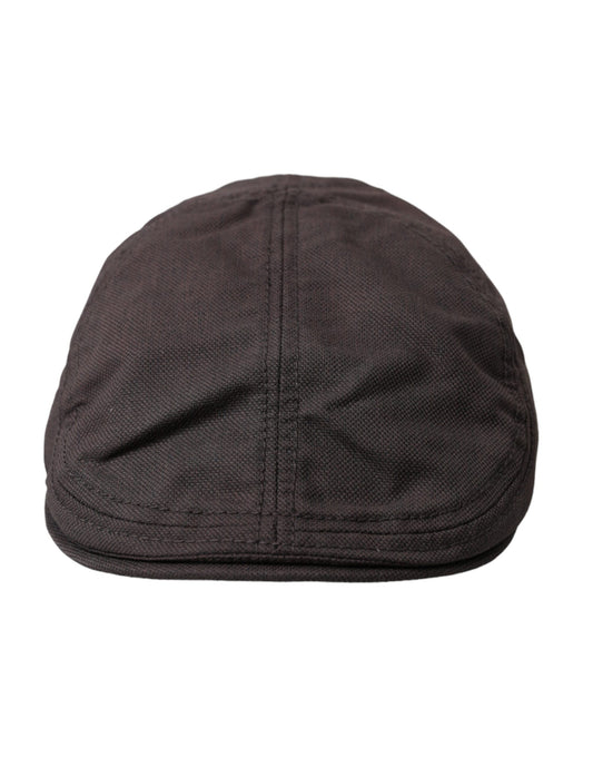 Dolce &amp; Gabbana Gorra Newsboy De Tela De Nylon Marrón Hombre