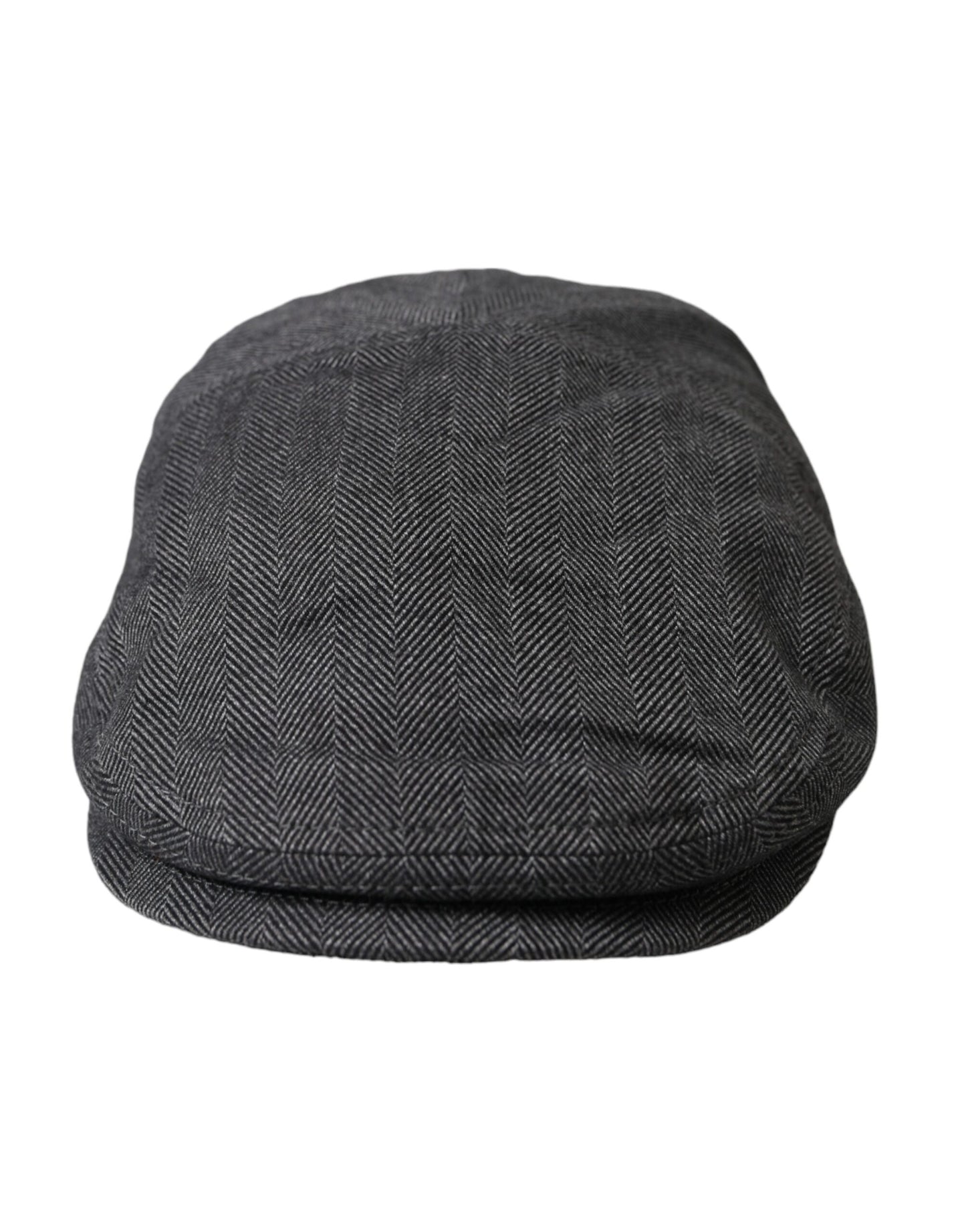 Gorra Newsboy con corona de espiga gris de Dolce &amp; Gabbana para hombre