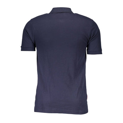 Polo Slazenger de algodón azul