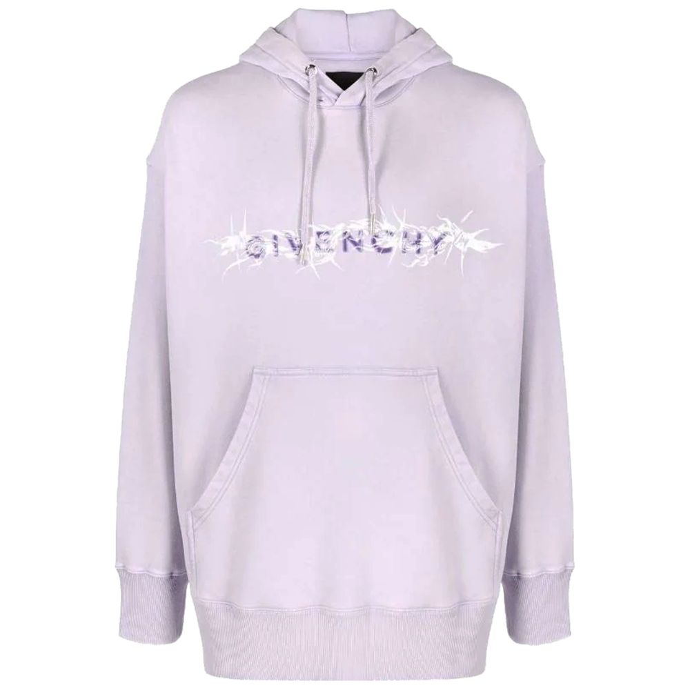 Suéter de algodón morado de Givenchy