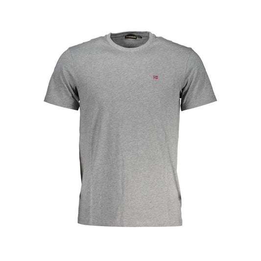 Camiseta de algodón gris para hombre de Napapijri