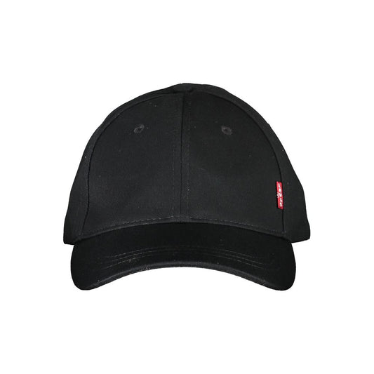 Gorra Levi's de algodón negra para hombre