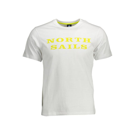 Camiseta de algodón blanca para hombre de North Sails