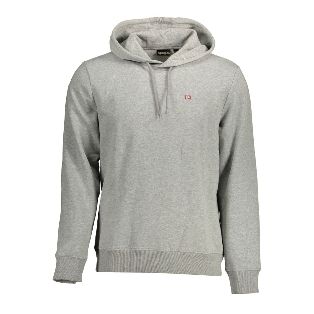 Napapijri Jersey gris de algodón para hombre