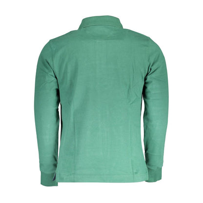 Polo de algodón verde para hombre La Martina