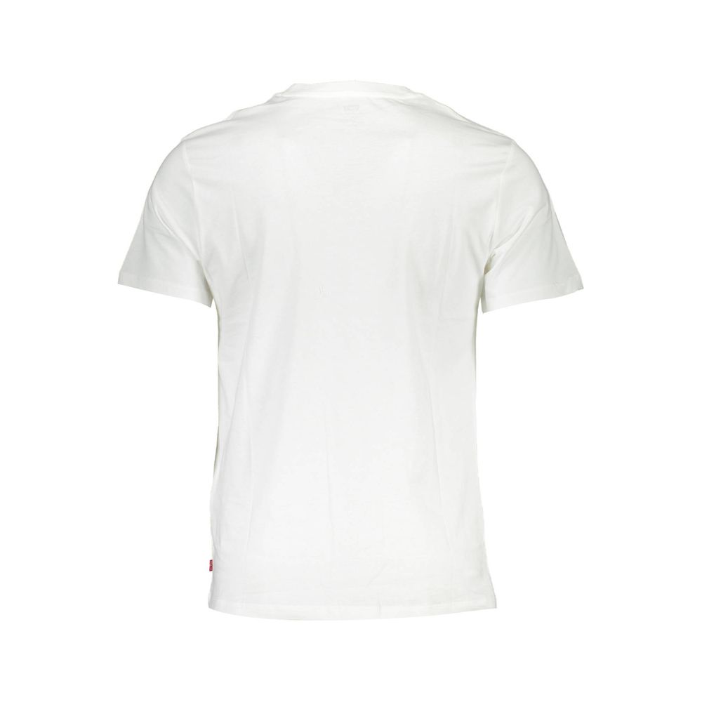 Levi's White Cotton Men T-shirt