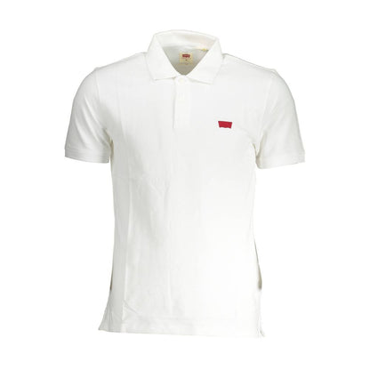 Polo Levi's de algodón blanco para hombre