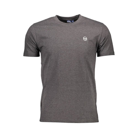 Sergio Tacchini Gray Cotton T-Shirt