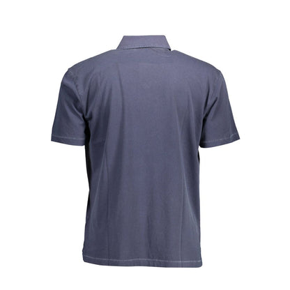 Polo de algodón azul Gant para hombre