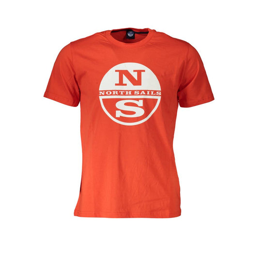 Camiseta de algodón roja para hombre de North Sails