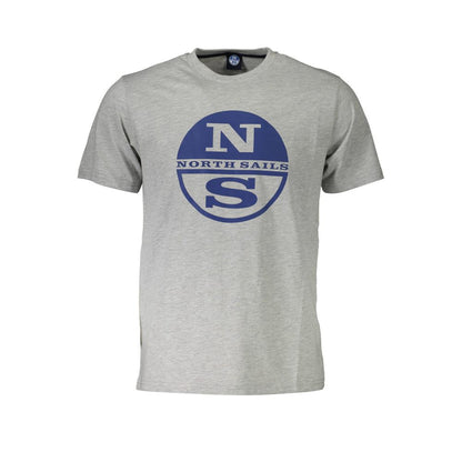 Camiseta de algodón gris para hombre de North Sails