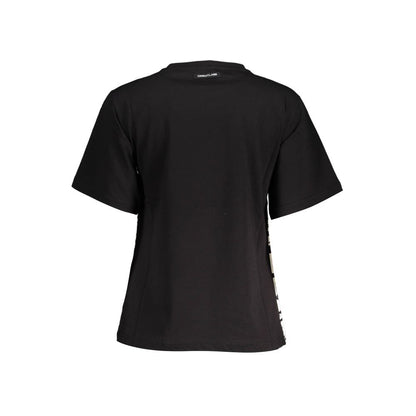 Cavalli klass svart bomull dam T-shirt