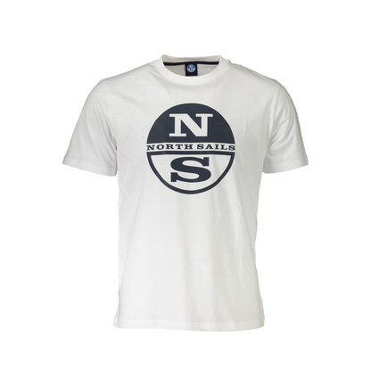 Camiseta de algodón blanca para hombre de North Sails