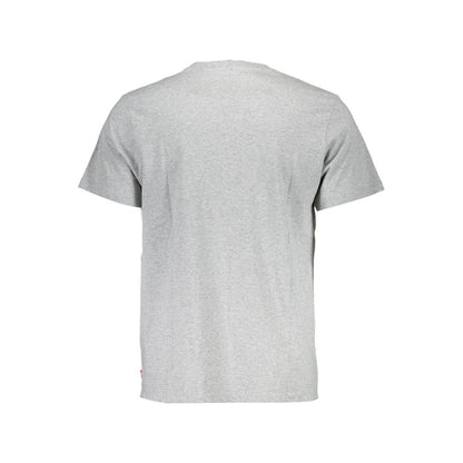 Levi's Grey Cotton Men T-shirt