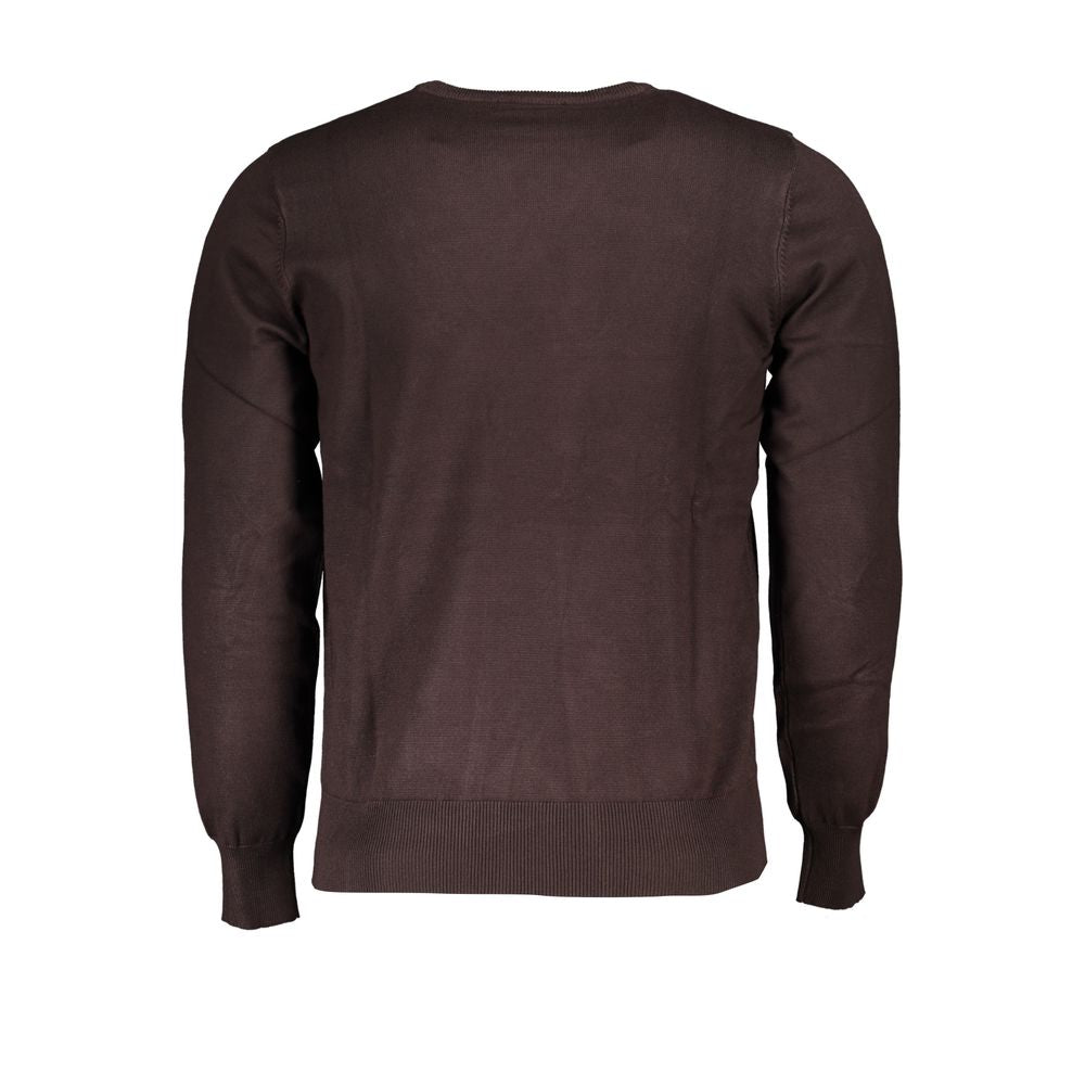 U.S. Grand Polo Brown Nylon Sweater