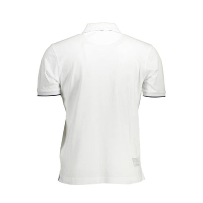 Polo de algodón blanco para hombre La Martina