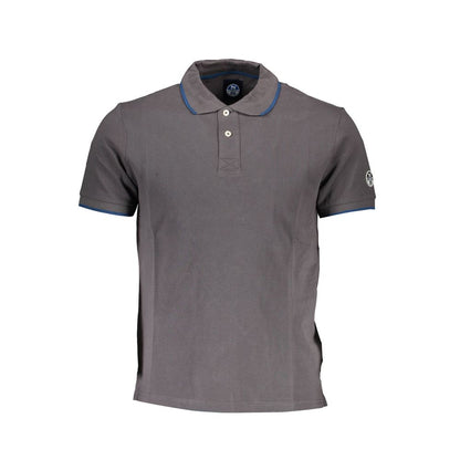 Polo de algodón gris para hombre de North Sails