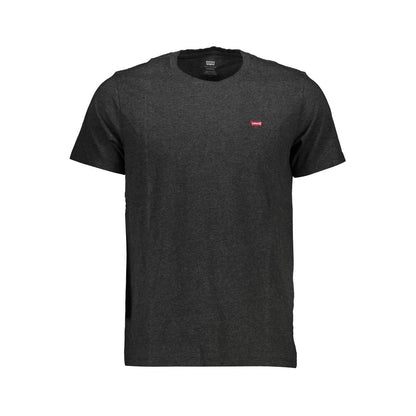 Levi's Grey Cotton Men T-shirt